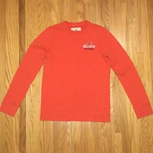 Hollister Long-Sleeve Crewneck Shirt